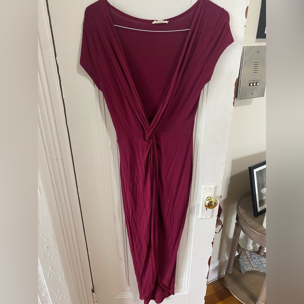 Magenta Maxi Dress